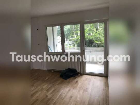 Tauschwohnung: Tausche 1,5 Zimmer Wohnung gegen 4 Zimmer