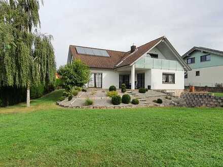 Modernes Einfamilienhaus mit Einliegerwohnung und großem Grundstück