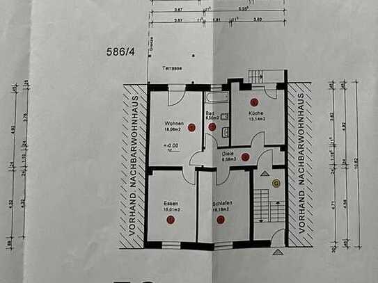 Charmante 3- Zimmer Altbauwohnung mit kleiner Terrasse in Mayen