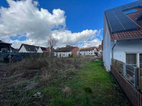 Sofort bebaubares Grundstück für Doppel- oder Einfamilienhaus in Mühlhausen