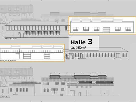 +++ Gewerbehalle 750m² in Solingen +++
... vielseitig nutzbar ...