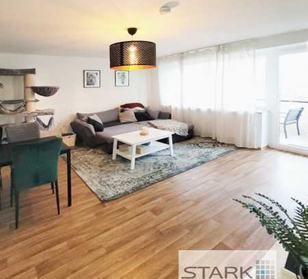 Gepflegte 3 Zimmer-Wohnung mit Balkon und Stellplatz!