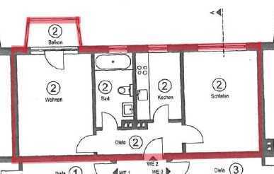 Traumwohnung in der Kölner-Altstadt-Nord – Perfekte Lage und Ausstattung - WE 2