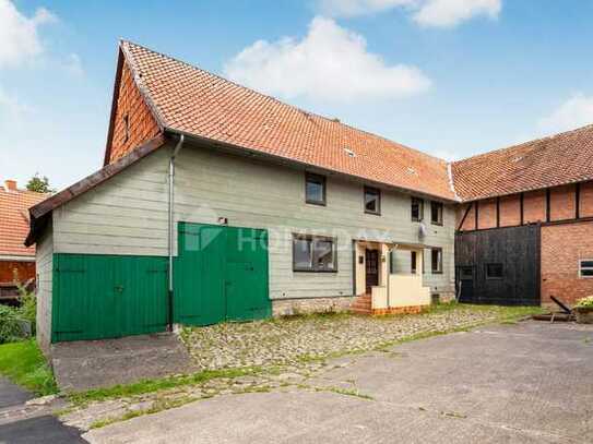 Großes Bauernhaus mit 7 Zimmern, Scheune und Garten – Lassen Sie Ihr Traumhaus entstehen!