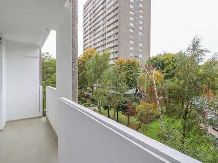 1-Zimmer auf 42m² mit Balkon im jüngsten Stadtteil Frankfurts...