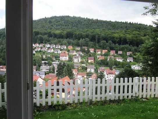 Helle Wohnung mit Garten und Talblick an Hanglage im Luftkurort