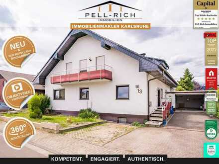 HIGHLIGHT: Teilsaniertes sowie teilbezugsfreies Zweifamilienhaus in Dettenheim-Rußheim