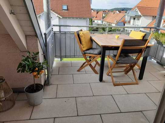 Charmante 3-Zimmer-Maisonette-Wohnung mit neuer EBK in Mengen