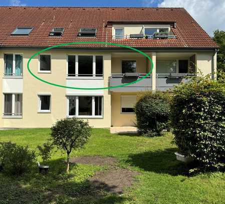 Sehr schöne 58 qm große 2 Zimmer Wohnung im 1.OG mit Balkon in Südausrichtung in Fallersleben