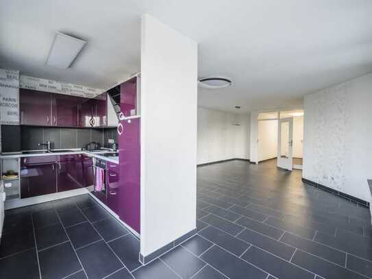 Helle 2-Zimmer-Wohnung mit Balkon & TG-Stellplatz – Zentral in Dormagen Rheinfeld!