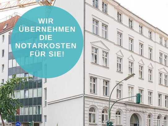 Vermietete 5-Zi.-Wohnung in Charlottenburg als KAPITALANLAGE - Wir übernehmen die Notarkosten