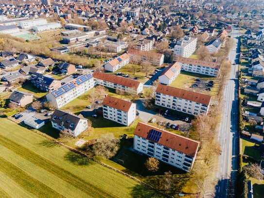 Sanierte Wohnung mit großem Schlafzimmer