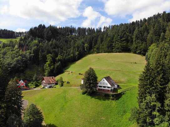 Bauernhaus mit Zweifamilienhaus in sehr ruhiger Halbhöhenlage / Aussenbereich