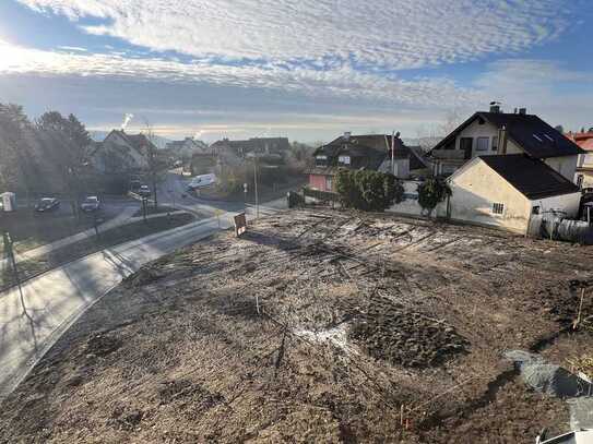 sonniger Bauplatz für Doppelhaushälfte, bis 176 qm Wohnfläche möglich, zentrale Lage, provisionsfrei