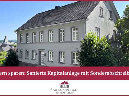 Steuern sparen: Sanierte Kapitalanlage mit Sonderabschreibung!