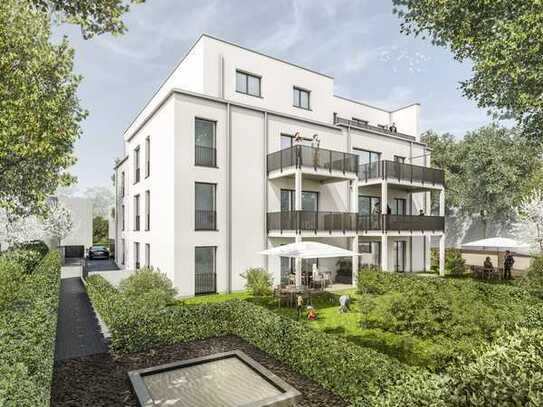 Moderne 2-Zimmerwohnung mit Gartenanteil und Einbauküche