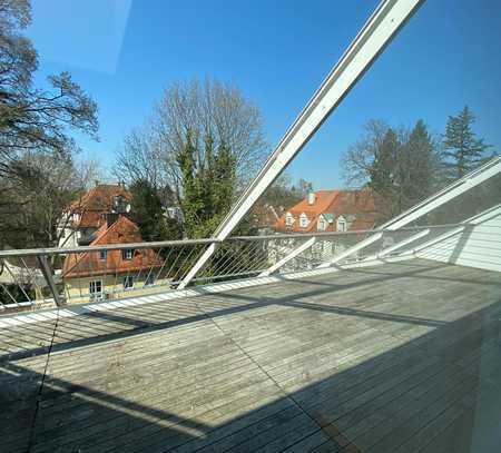 Neuhausen - Nymphenburg - Architektonisches Juwel mit 2 Dachterrassen