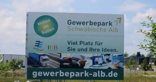 Gewerbepark Schwäbische Alb - ZURZEIT KEINE FLÄCHEN VERFÜGBAR!