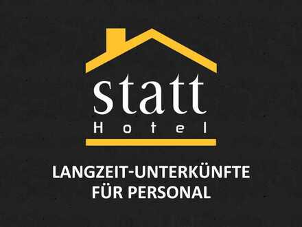 HOTEL-Alternative: LANGZEIT-Unterkünfte für PERSONAL: Betten frei in neben Amazon!