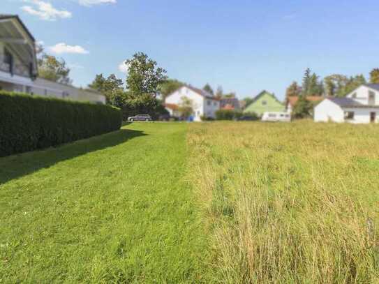 Sonniges Baugrundstück für ein Einfamilienhaus - Top-Lage bei München