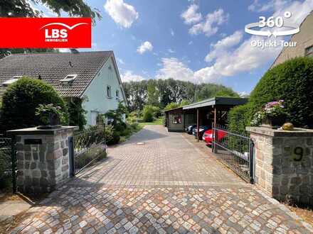 Unschlagbare Kombination - Familienheim in Kiekebusch mit Traumgarten.