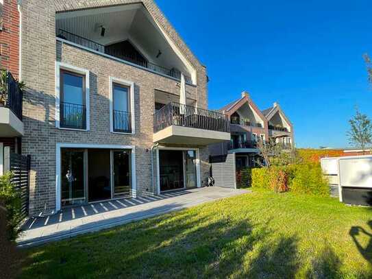 PROVISIONSFREI Traumhafte energieeffiziente Erdgeschosswohnung mit Terrasse an der Ostsee