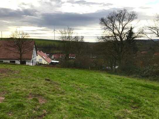 Grundstück mit Fernblick im Neubaugebiet in Ebergötzen