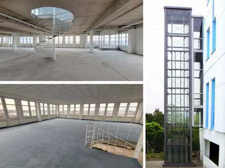 Büro-/ Produktions-/ Lagerfläche im Gewerbepark Wiedemar, Dachterrasse, Lastenaufzug mögl.