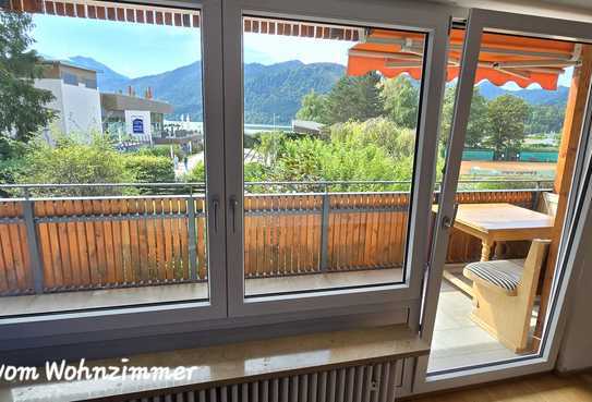 Zentrale Wohnung mit Seeblick in Schliersee