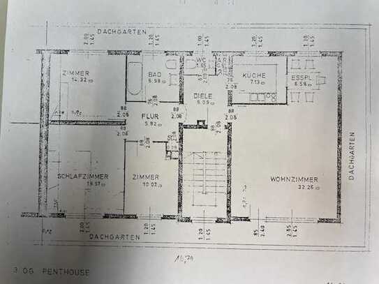 Attraktive 4-Zimmer-Penthouse-Wohnung mit gehobener Innenausstattung mit EBK in Hannover