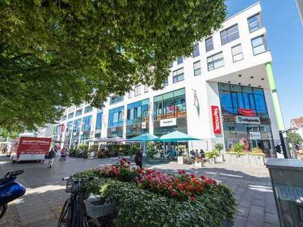 ShoppingMitte - Gastrofläche mit Terrasse am Wochenmarkt