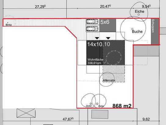 Bauplatz in begehrter Lage | Einfamilienhaus oder Doppelhaus