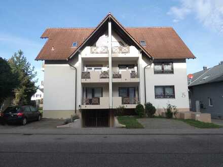 Kapitalanlage: 3-Zi.-Wohnung mit zwei Balkonen, TG-Stellplatz zentral gelegen in Gernsbach