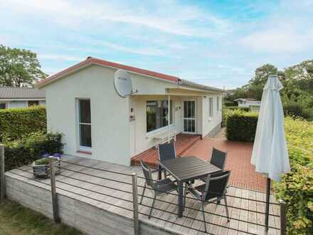 Ferienhaus in naturruhiger Lage mit Boddenblick