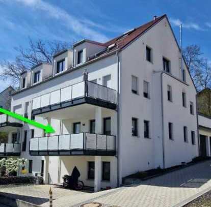 Helle Zweizimmerwohnung mit großem Balkon und Süd-Ausrichtung in Pfaffenhofen.