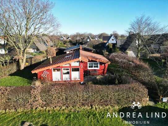 Gemütliches Ferienhaus mit Wintergarten nur 150 Meter zum Deich