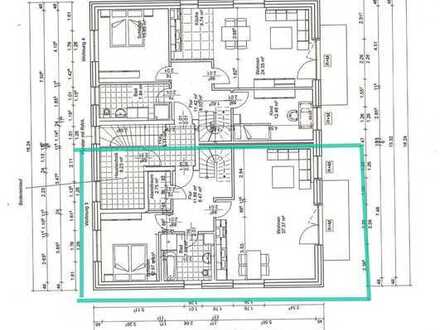 4-Zimmerwohnung über 2 Ebenen mit Balkon