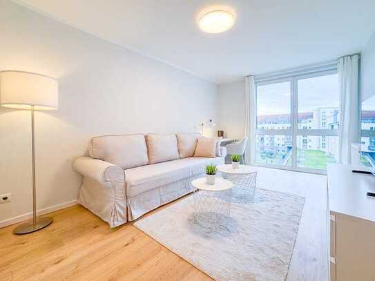 Neues CO-LIVING-Zimmer in 3-RW * neu möbliert * Bad mit Du + WM * EBK * Balkon * SP * zentral * grün