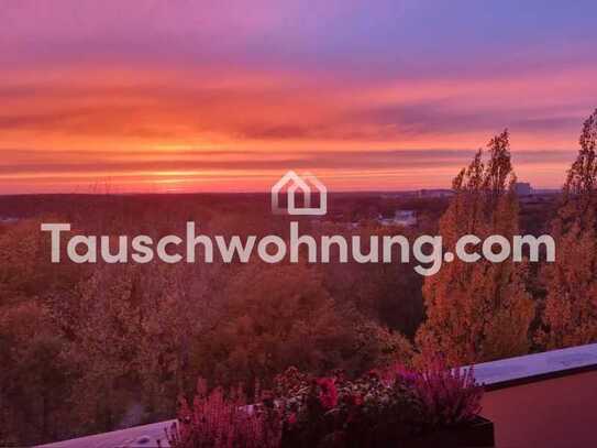 Tauschwohnung: Gutgeschnittene, sonnige Wohnung mit Weitblick