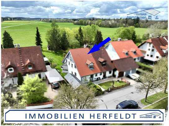 Traumhafte Doppelhaushälfte mit sehr großem Garten direkt am Ortsrand in Bestlage von Landsberg