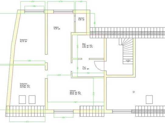 3-Zimmer-DG-Wohnung in Gebesee