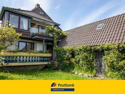 Einfamilienhaus - Als Ferienhaus oder fester Wohnsitz, naturnah, mit Blick auf die Weser!