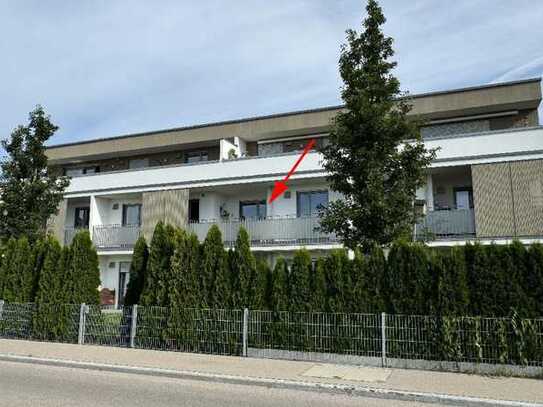 Barrierefreie 2-Zimmer Eigentumswohnung mit Weitblick und Südbalkon in Kissing