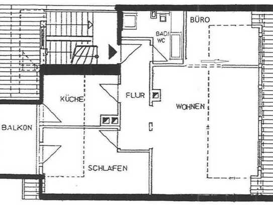 Zentrumsnahe Wohnung in 79106 Freiburg zu verkaufen