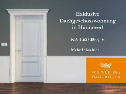 Exklusive Dachgeschosswohnung in Hannover!