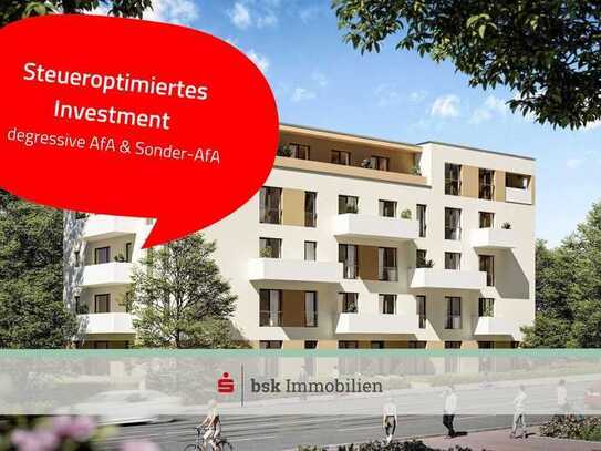 Hochwertig & zentral: 2 Zimmer mit Balkon und TG-Stellplatz