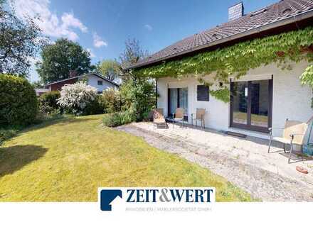 Erftstadt-Bliesheim! Sommeroase! Freistehendes Architektenhaus mit großem Sonnengarten! (SN 4381)