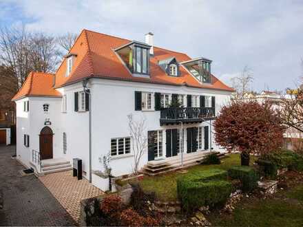 Laupheimer Villa - Stilvolle, lichtdurchflutete 3-Zimmer-Maisonette mit Einbauküche