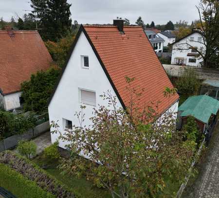 M-Untermenzing, tolles rechteckiges Grundstück ca. 505 m2 mit älteren Einfamilienhaus