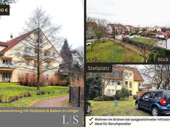 Charmante 3-Raum-Wohnung im Grünen